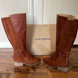 NWT Lucky brand boots size 10